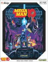 Pixel Frames Plax Mega Man 10 Robot Crisis - Lenticular Frame