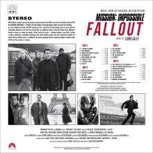 Mission Impossible Fallout - Music From The Original Motion Picture Vinyle - 2LP