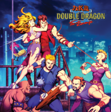 Double Dragon I & II Original NES Soundtracks Jimmy Edition Red Vinyle - 1LP