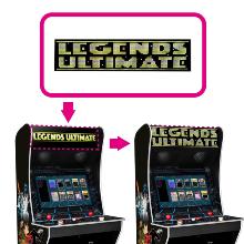 Borne d'arcade Legends Ultimate 300 Jeux + Legends BitPixel