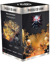 The Witcher: Playing Gwent Puzzle 1000 pices