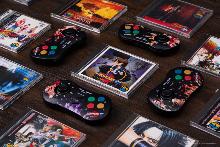 Iori Yagami Edition : 8BitDo Manette Bluetooth Style SNK Neo Geo - compatible PC Windows, Android & Neo Geo Mini 